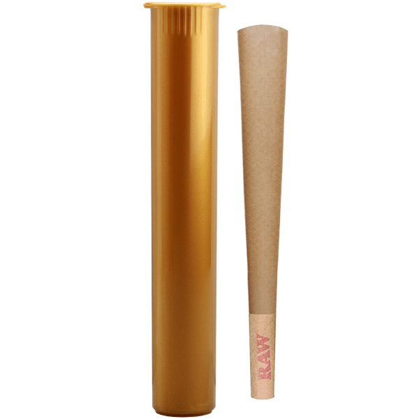 Opaque Gold 116mm Pre - Roll Tubes - SLAPSTA