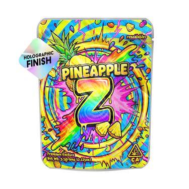 Pineapple Z Mylar Sticker Packs - SLAPSTA