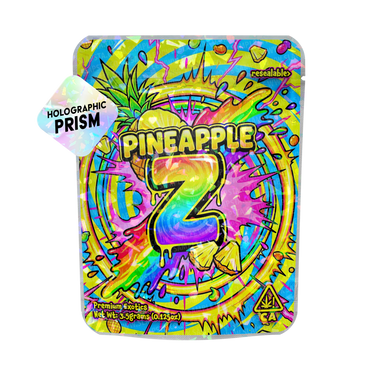 Pineapple Z Mylar Sticker Packs - SLAPSTA