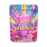 Pink Yazoo Mylar Pouches Pre - Labeled - 3.5g (1/8oz)