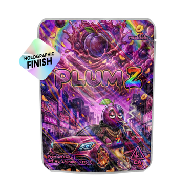 Plum - Z Mylar Sticker Packs - SLAPSTA