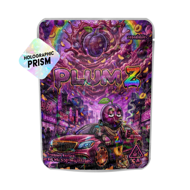 Plum - Z Mylar Sticker Packs - SLAPSTA