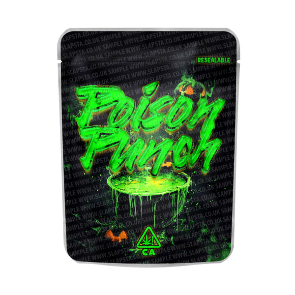 Poison Punch Mylar Pouches Pre - Labeled - SLAPSTA