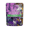 Purple Headbanger Mylar Pouches Pre - Labeled - 3.5g (1/8oz)