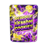Purple Lemon Cookies Mylar Pouches Pre - Labeled - 3.5g (1/8oz)