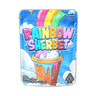 Rainbow Sherbet Mylar Pouches Pre - Labeled - 3.5g (1/8oz)