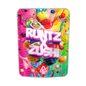 Runtz X Zushi Mylar Pouches Pre-Labeled