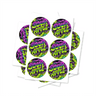 Sour Apple Circular Stickers - 2.5cm