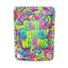 Sour Gummy Worms Mylar Pouches Pre - Labeled - 3.5g (1/8oz)