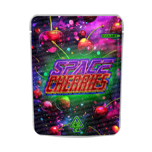 Space Cherries Mylar Pouches Pre - Labeled - SLAPSTA