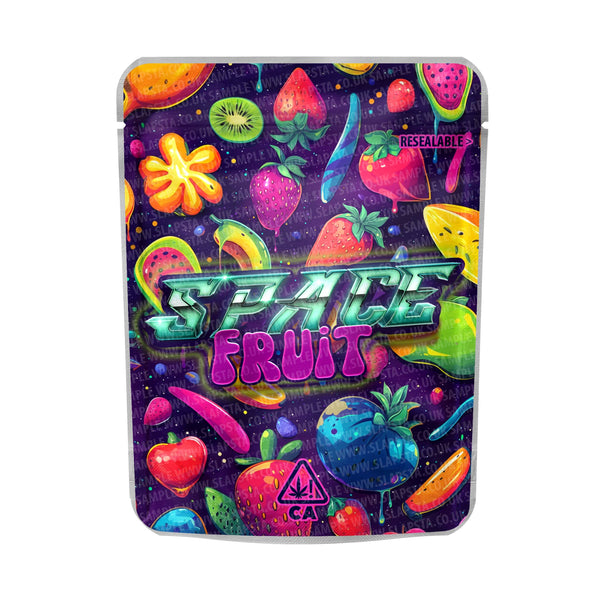 Space Fruit Mylar Pouches Pre - Labeled - SLAPSTA