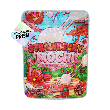 Strawberry Mochi Mylar Sticker Packs - SLAPSTA