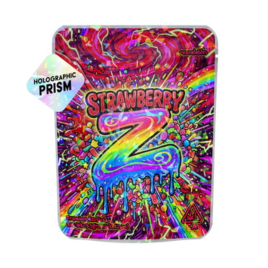 Strawberry Z Mylar Sticker Packs - SLAPSTA