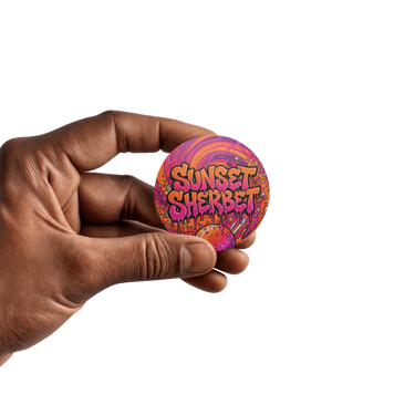 Sunset Sherbet Circular Stickers - 2.5cm