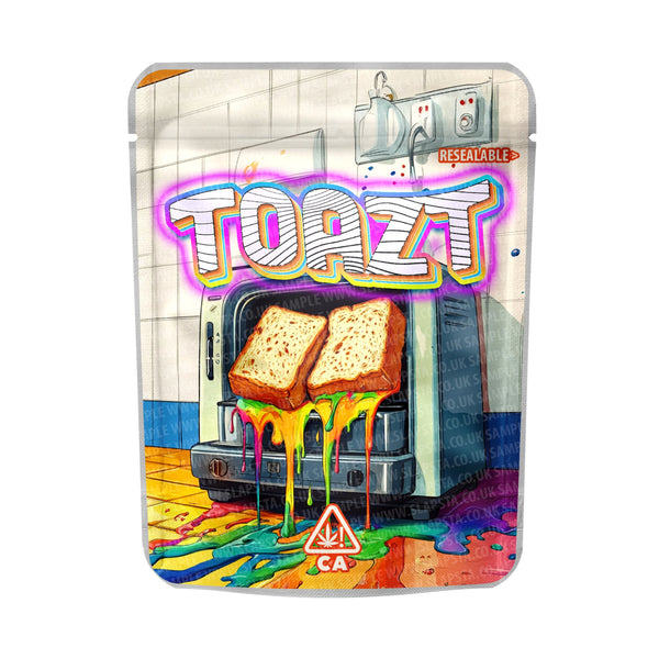 Toazt Mylar Pouches Pre - Labeled - SLAPSTA