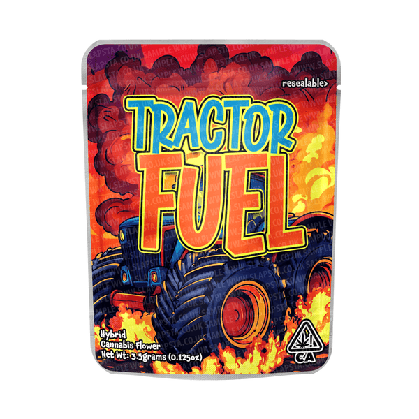 Tractor Fuel Mylar Pouches Pre - Labeled - SLAPSTA