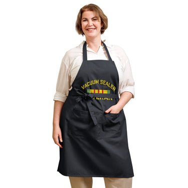 Vacuum Sealer Vest Cotton Apron - Navy