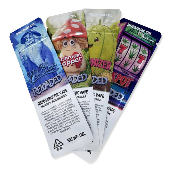 Vape Pen / Pre - Roll Direct Print Mylar Pouches - SLAPSTA