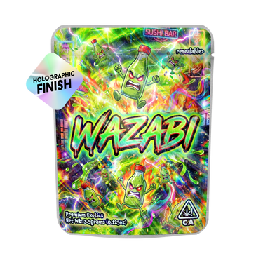 Wazabi Mylar Sticker Packs - SLAPSTA