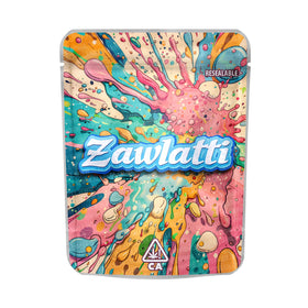 Zawlatti Mylar Pouches Pre-Labeled