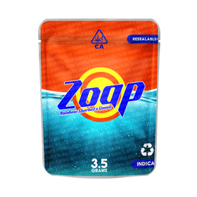 Zoap Mylar Pouches Pre-Labeled