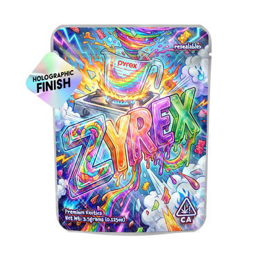 Zyrex Mylar Sticker Packs - SLAPSTA