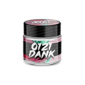 0121 Dank Glass Jars Pre-Labeled