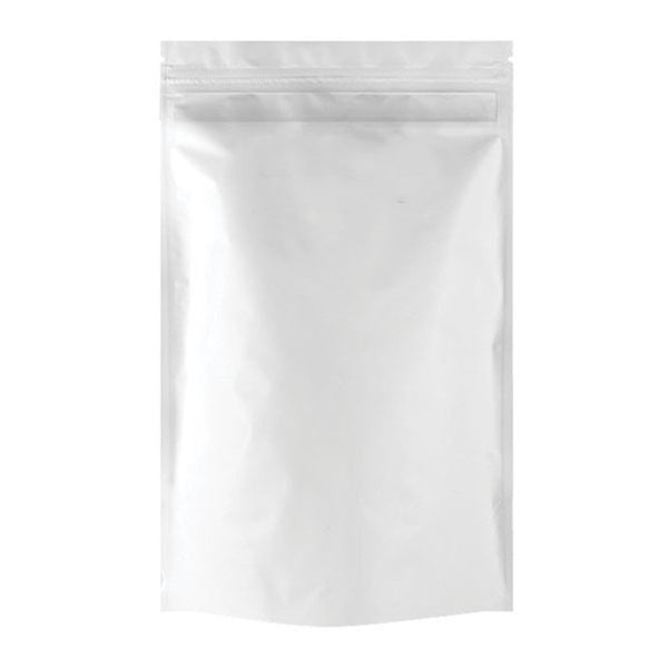 1 Ounce (28g) Single Seal Mylar Bags White/Clear - SLAPSTA