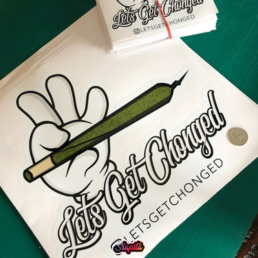 10 x A4 Sticker Print - Gloss