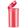 19dr (3.5g) Opaque Red Pop Top Bottles - 50pcs