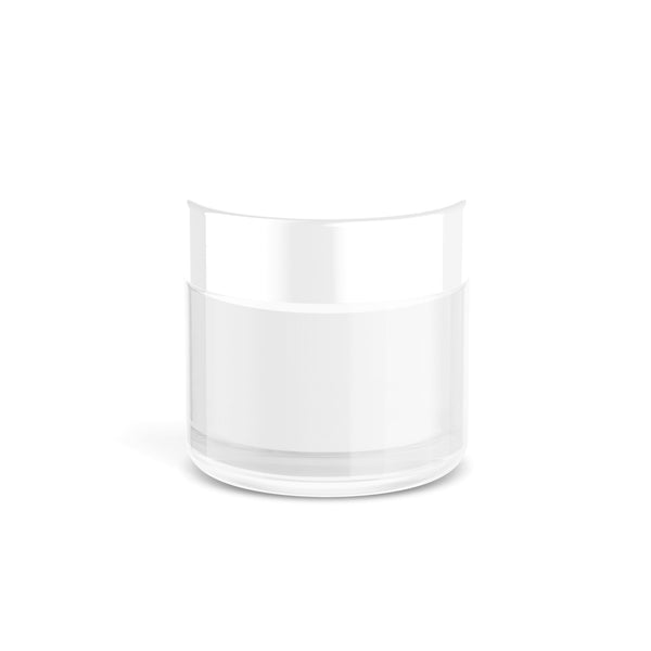 3.5g Matte White (1/8th Ounce) Glass Jars (Pre-Order) - SLAPSTA
