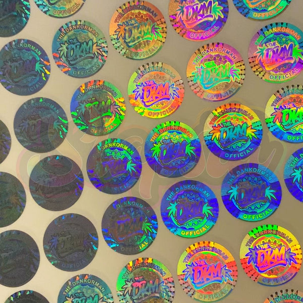 3D Hologram Tamper Stickers - SLAPSTA