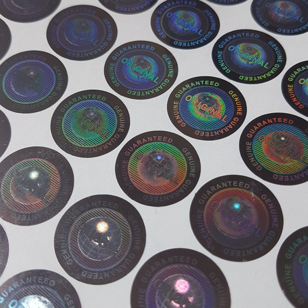 SECURITY HOLOGRAM STICKERS - SLAPSTA 420 Cannabis Weed Stickers