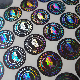 3D Security Hologram Stickers