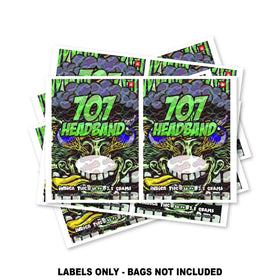 707 Headband Mylar Cover Labels ONLY
