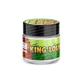 Bocaux en verre King Louie OG pré-étiquetés