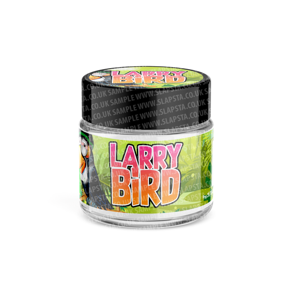 Larry Bird Glass Jars Pre-Labeled