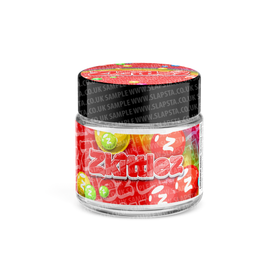 Zkittlez Glass Jars Pre-Labeled