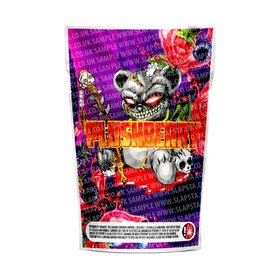 Sachets Mylar Plushberry pré-étiquetés