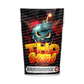 Sachets Mylar THC Bomb pré-étiquetés