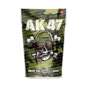 AK47 Mylar Pouches Pre-Labeled