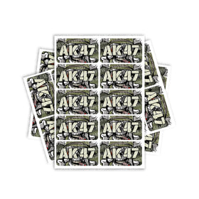 AK47 Rectangle / Pre-Roll Labels