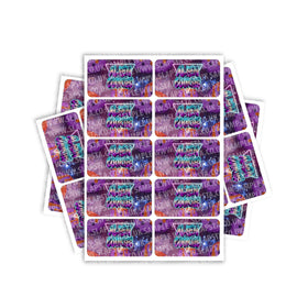 Alien Cookies Rectangle / Pre-Roll Labels