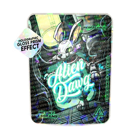 Alien Dawg SFX Mylar Pouches Pre-Labeled