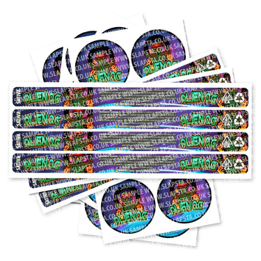 Alien OG Pre - Labeled 3.5g Self - Seal Tins - 60pcs