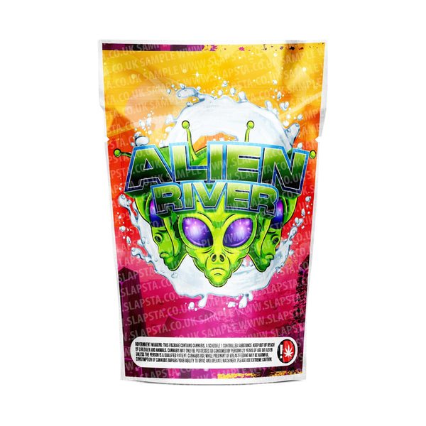 Alien River Mylar Pouches Pre-Labeled - SLAPSTA