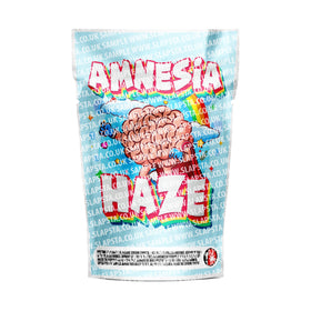 Pochettes Mylar Amnesia Haze pré-étiquetées