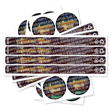 Amnesia Haze Pre - Labeled 3.5g Self - Seal Tins - 60pcs