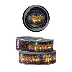 Amnesia Haze Pre-Labeled 3.5g Self-Seal Tins