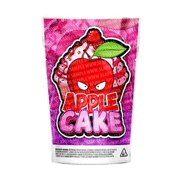 Apple Cake Mylar Pouches Pre-Labeled - SLAPSTA